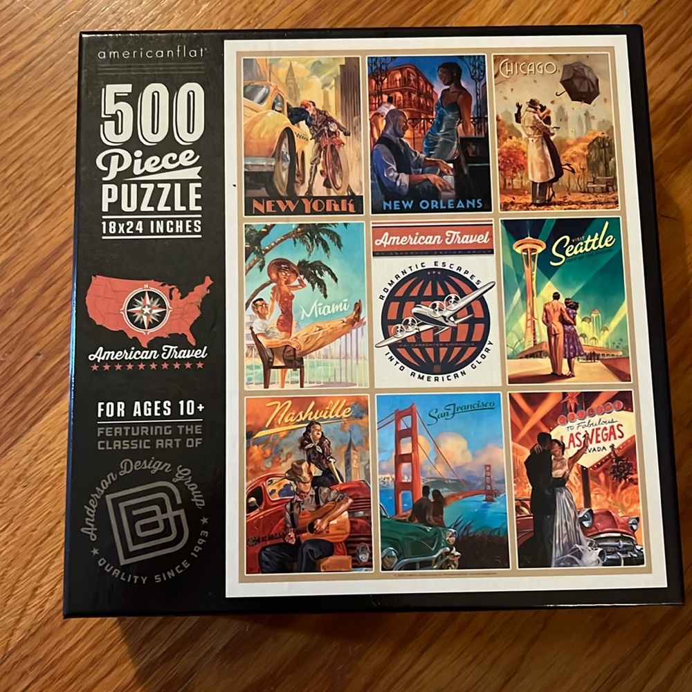 500 piece puzzle